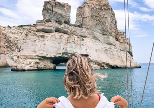 Milos Catamaran Trip - Kleftiko 