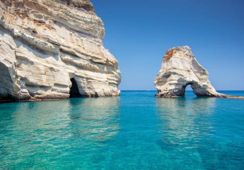 Milos Catamaran Boat Tour - Kleftiko Caves