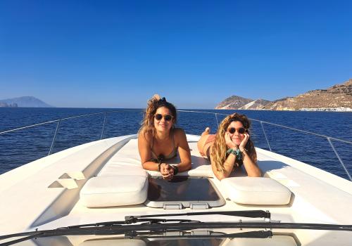 Milos Sailing & Yachting - Relax on a Luxury Motor Yacht