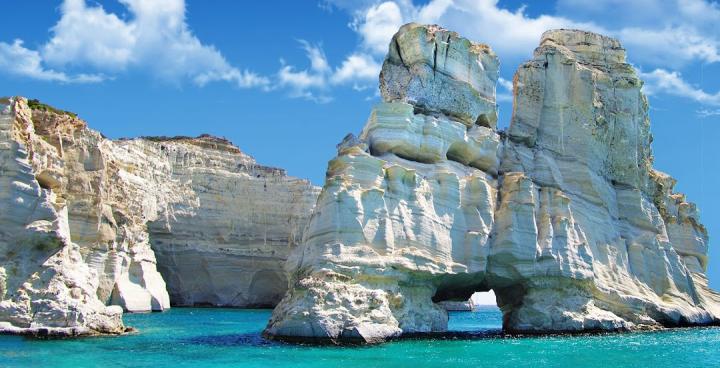 Milos Kleftiko Half Day Boat Tour